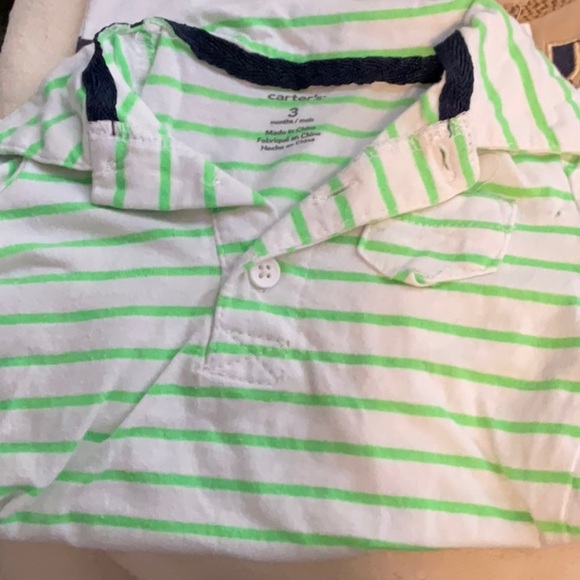 Carter's Colorful Polo Collection - Navy, Blue, Green, Orange - Picture 2 of 7